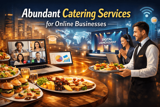 Abundant Catering Services for Online Businesses