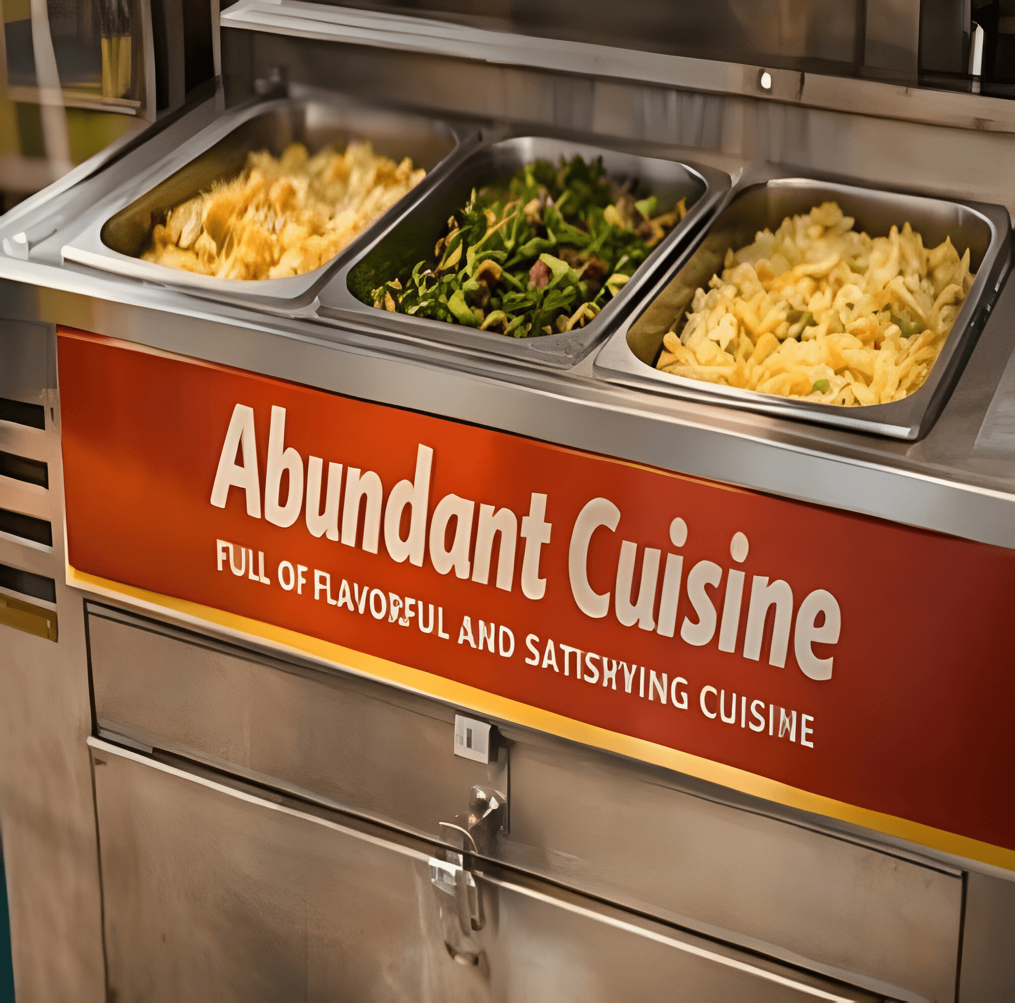 Abundant Cuisine Mobile Trailer – Top Trays